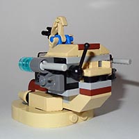 Набор LEGO Бронированный транспорт на воздушной подушке