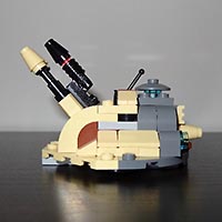 Набор LEGO Мобильная артиллерия