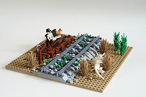 Набор LEGO Ожидание поезда