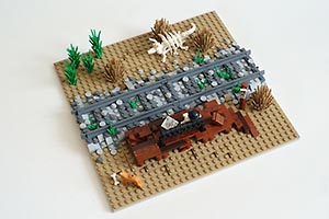 Набор LEGO Ожидание поезда