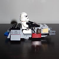 Набор LEGO Байк на воздушной подушке клонов