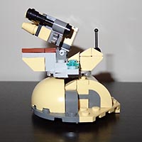 Набор LEGO Поворотная пушка