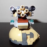 Набор LEGO Поворотная пушка