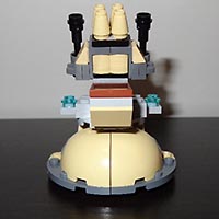 Набор LEGO Поворотная пушка