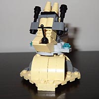 Набор LEGO Поворотная пушка