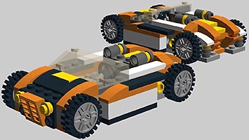 Набор LEGO Гоночный автомобиль Кобра
