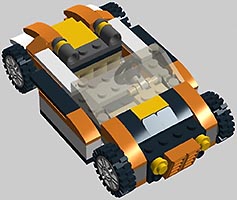 Набор LEGO Гоночный автомобиль Кобра
