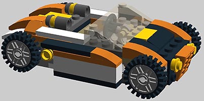 Набор LEGO Гоночный автомобиль Кобра