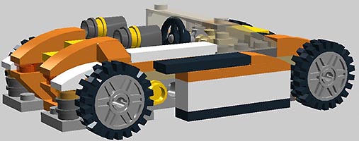 Набор LEGO Гоночный автомобиль Кобра