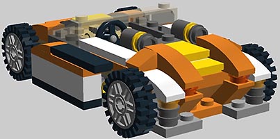 Набор LEGO Гоночный автомобиль Кобра