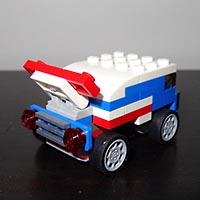 Набор LEGO Грузовик ралли 'Париж-Даккар' 1