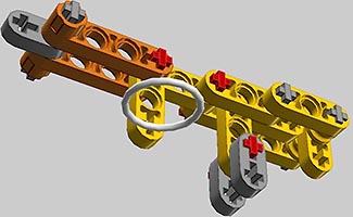 Набор LEGO Полуавтоматический пистолет на резинке