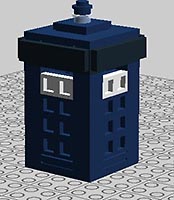 Набор LEGO Тардис - живая машина времени из сериала 'Доктор Кто'