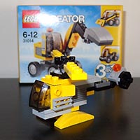 Набор LEGO Вертолет в микро-масштабе