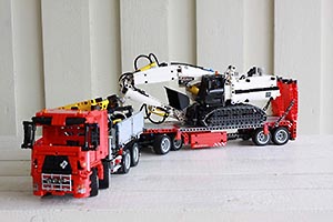 Набор LEGO Пневматический экскаватор