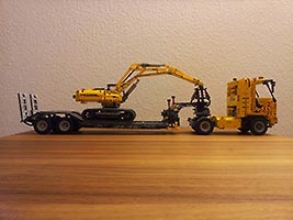 Набор LEGO Грузовик с низкой платформой