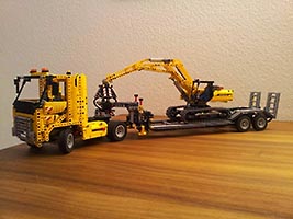 Набор LEGO Грузовик с низкой платформой