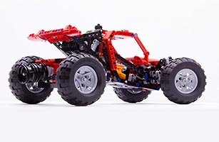 Набор LEGO Внедорожник-ракета (с реактивным двигателем)