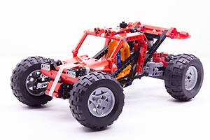 Набор LEGO Внедорожник-ракета (с реактивным двигателем)