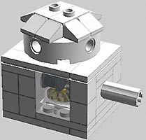 Набор LEGO Вращающаяся витрина для мини-фигурок