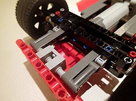 Набор LEGO Красная машина (р/у)