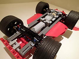 Набор LEGO Красная машина (р/у)