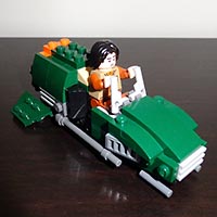 Набор LEGO Зеленый скутер