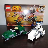Набор LEGO Зеленый скутер