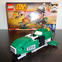 Набор LEGO Зеленый скутер
