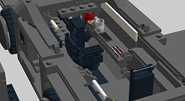 Набор LEGO Бронетранспортер инопланетян