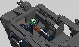 Набор LEGO Бронетранспортер инопланетян