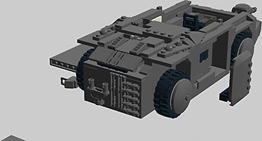 Набор LEGO Бронетранспортер инопланетян