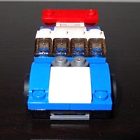 Набор LEGO Маслкар триколор (Мускулистая машина)