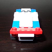 Набор LEGO Маслкар триколор (Мускулистая машина)