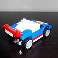Набор LEGO Маслкар триколор (Мускулистая машина)