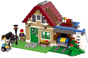 Набор LEGO Домик с гаражом