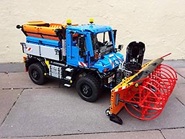 Набор LEGO Контейнер для щебня и диспенсер - дополнение к Унимогу
