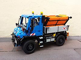 Набор LEGO Контейнер для щебня и диспенсер - дополнение к Унимогу