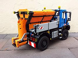 Набор LEGO Контейнер для щебня и диспенсер - дополнение к Унимогу