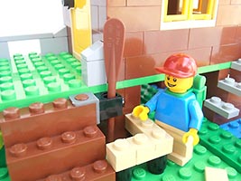 Набор LEGO Домик на сваях