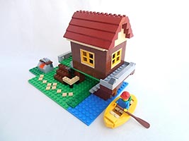 Набор LEGO Домик на сваях
