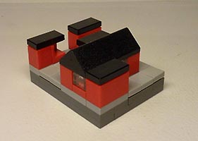 Набор LEGO Красный летний домик (нано-конструирование)