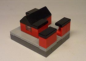 Набор LEGO Красный летний домик (нано-конструирование)