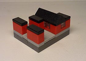 Набор LEGO Красный летний домик (нано-конструирование)