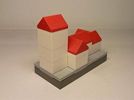 Набор LEGO Церковь Брёнсхёй в Дании (нано-конструирование)