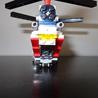 Набор LEGO Двухосный грузовой вертолет 'Небесный лифт'