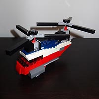 Набор LEGO Двухосный грузовой вертолет 'Небесный лифт'