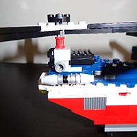 Набор LEGO Двухосный грузовой вертолет 'Небесный лифт'