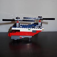 Набор LEGO Двухосный грузовой вертолет 'Небесный лифт'