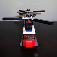 Набор LEGO Двухосный грузовой вертолет 'Небесный лифт'